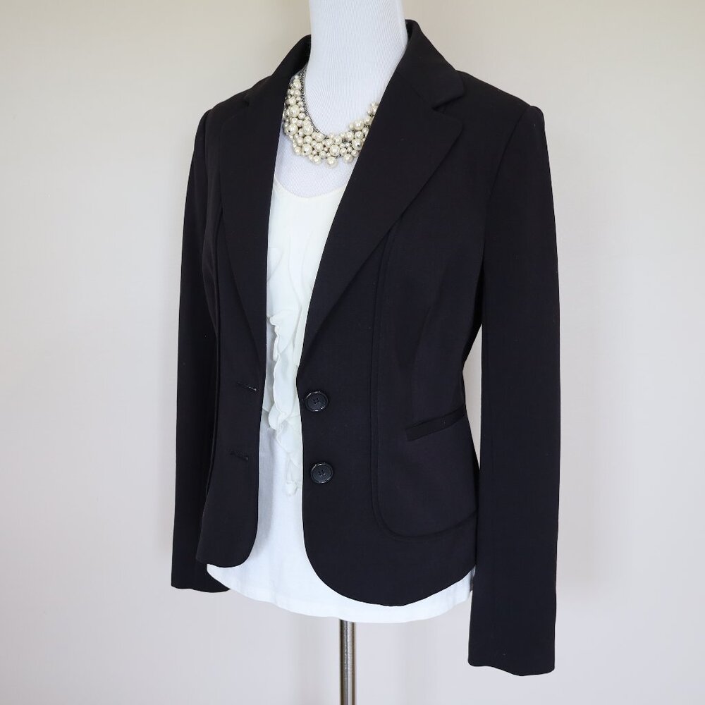 THE LIMITED Size 10 Black Suit Jacket Blazer Career Office